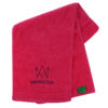 hot pink towel – one size – 12.50